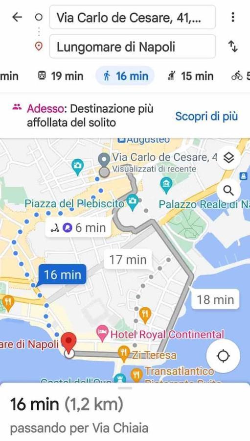 Traversa Toledo, Intero Appartamento Al Plebiscito 那不勒斯 外观 照片