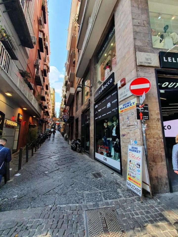Traversa Toledo, Intero Appartamento Al Plebiscito 那不勒斯 外观 照片